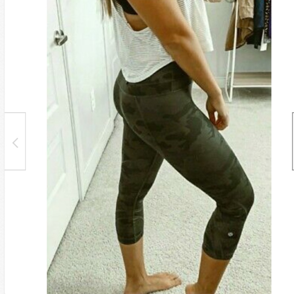 Lululemon Run:Inspire Crop II *All Luxtreme Size 8